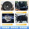 Carritos de golf eléctricos directos de fábrica, vehículos de turismo para áreas escénicas, vehículos de recepción para bienes raíces, vehículos de patrulla de seguridad, vehículos de transporte para áreas escénicas