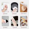 Toalla Espesa para Lavar Platos, Papel de Cocina para el Hogar para Eliminar Grasa, Paño de Limpieza Perezoso, Rollo Desechable Extra Grande, Doble Uso para Seco y Húmedo, Paño para Lavar Platos