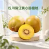 Gotas de Kiwi Corazón Amarillo Pujiang de Sichuan Envío Directo 6/10 Piezas Kiwi de Pulpa Amarilla Fruta Grande Caja de Regalo Fruta Fresca
