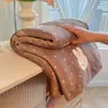 2026 Novo Lençol de Leite Espesso Peça Única Inverno Adicionado Fleece Cobertor de Fleece Coral Fleece Flanela Fleece Colcha para Dormitório Estudantil