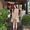 Vestido LS Elegante Francés de Color Sólido sin Mangas Guangzhou Shisan Hang Otoño Temprano 2026 Nueva Ropa para Mujer Falda 23518