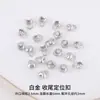 Accesorios de pulsera chapados en oro de 18k, cierre de extremo para pulseras y collares, cuentas de posicionamiento que conservan el color, argollas abiertas, materiales DIY para manualidades hechas a mano