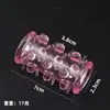 Dropshipping del Fabricante Juguetes Sexuales para Pareja Masculina Anillo de Bloqueo de Semen de Silicona Condón para Pene Condón Partícula de Dragon Ball Colmillo de Lobo