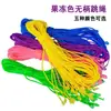 Cuerda para Saltar de Color Gelatina sin Mangos para Niños Cuerda para Saltar Estándar de Aptitud Física para Estudiantes de Primaria y Secundaria Cuerda para Saltar de Color para Examen de Prueba Física Infantil