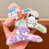 Presilha de Cabelo de Pelúcia Desenho Animado Fofa para Nuca de Mulheres Presilha de Tubarão Grampo de Cabelo Popular 2023 Novo Grampo de Cabelo Acessório de Cabeça