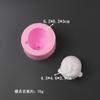 Versión Q arcilla ultraligera molde de cerámica suave muñeca bjd molde facial de silicona fondant resina epoxi molde facial