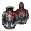 Comercio Exterior Popular Espíritu Samurai Japonés Sudadera con Capucha Estampado Digital 3D Ropa de Cosplay Periféricos Venta Directa de Fábrica