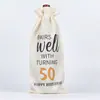 Bolsa de Armazenamento para Embalagem de Garrafas de Vinho Champagne Festa de Aniversário Venda Quente Transfronteiriça Bolso para Pacote de Garrafas de Vinho Aniversário