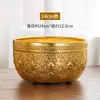 Tigela de Lata Tailandesa Estilo Sudeste Asiático Utensílio Especial para Restaurante Phaloeda Tigela para Iogurte Salada Aveia Sobremesa