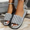 Suministro Directo de Fábrica Comercio Exterior Nuevas Pantuflas de Gato de Dibujos Animados para Mujer Primavera, Verano, Otoño e Invierno Uso en Interiores Hogar Antideslizantes Venta al por Mayor