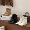 Botas de Moda de Cuña con Punta para Aumentar la Altura, Estilo Nuevo Otoño/Invierno 2026, para Mujeres Menudas, Botas Melard, Botas Elásticas Ajustadas