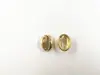 Accesorios para joyería DIY colgante al por mayor aleación incrustada perla imitación concha caracola colgante pendientes chapados en oro accesorios para ropa