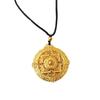 Tienda de Oro Mismo Estilo Arena Dorada Colgante de Amuleto de Tíbet Cadena de Suéter Collar DIY Cadena de Suéter Ropa Accesorios Culturales y Creativos