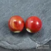Accesorios DIY Joyería Flor Esmaltada Cuentas Cerámicas Redondas 6-18mm Pulsera Collar Material para Ensartar Paquete Cuentas de Porcelana con Agujero Grande