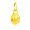 Collar de Oro Shuibei 999 Oro Puro Colgante Fu Collar Entrelazado 3D Oro Duro para Mujer Oro Puro Industria de la Belleza Estilo Caliente