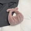 Bolso de Peluche de Moda Colección Otoño 2026: Bolso tipo dumpling único, casual, elegante y de alto valor