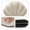 Pegatina Adhesiva Anti-caída con Corte Posterior Suave 2 en 1 Engrosable Zapatos de Tacón Alto Anti-desgaste Ajustable Tamaño Medio Almohadilla Almohadilla para el Talón