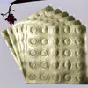 Venta Directa de Fábrica En Stock Oro Mate Plata Mate Estampado Pegatina Estampada Sobre Invitación Sello de Acero Cóncavo y Convexo Pegatina de Sellado Autoadhesiva