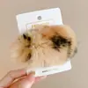 Pasador del Mismo Estilo de Zhao Lusi con Lindo Accesorio para el Cabello de Lazo Lateral, Flequillo y Pinza Lateral Pasador de Peluche Accesorio para el Cabello