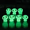 Atravessando Fronteiras Novo Produto Micro-Paisagem Criativa Luminoso Crânio Alienígena Fantasma DIY Decoração Acessórios Mini Pequenos Enfeites