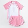 Trajes de baño para niñas, verano 2024, nuevos trajes de baño divididos para niñas, equipo de natación profesional de verano.