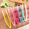 Pinzas para lentes de contacto con clip, pequeño palillo de succión, palillo de uso, serie de colores, selección de color, clip de color JM