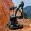 Exportar a Estados Unidos 1 tonelada excavadora pequeña fábrica personalizada excavadora pequeña Granja Mansión Excavadora pequeña de orugas EPA