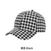 Outono e inverno padrão de lã retro houndstooth boné de beisebol estilo britânico homens e mulheres nova fábrica de moda quente atacado