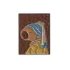 Nova Série Criativa de Pintura a Óleo Broche Capivara Capibala Desenho Animado Fofo Liga Metálica com Pingos de Óleo Emblema Metálico