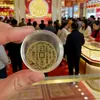 Pegatinas para Teléfono de los Cinco Dioses de la Riqueza de Cinco Caminos Chapadas en Oro, Imanes para Nevera Atractores de Fortuna, Pegatinas de Lingotes de Oro, Artículos Populares para Transmisiones en Vivo, Regalos al por Mayor