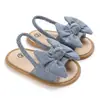Sandalias de Bebé Niña Lindas Frescas con Lazo Verano 0-6-12 Meses Zapatos para Niños Pequeños 0-1 Año