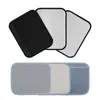 Accesorios de Soporte Lumbar, Almohadilla Autocalentable Extraíble, Almohadilla de Terciopelo Coral, Almohadilla de Masaje Triangular de Eva, Almohadilla de Bolsillo de Malla, Multifuncional
