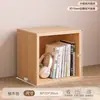 Gabinete de Rejilla de Madera Maciza Combinación Libre Gabinete Pequeño Estantería Estante de Almacenamiento de Pie Gabinete de Exhibición de Almacenamiento de Escritorio Gabinete Bajo Simple