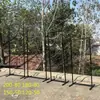 Nova Tela de Arte em Ferro para Casamento Moldura Retangular Suporte de Fundo para Decoração de Casamento Moldura Quadrada Geométrica Suporte em Arco Flor