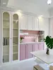 Tira Decorativa para Puerta de Gabinete Tipo Blíster Francés, Tira de Borde con Forma de Arco, Línea Suave de PVC, Flor de Esquina de PU, Línea de Yeso para Pared de Fondo