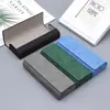 Estuche para Gafas con Hebilla Magnética de Cuero, Estuche Retro para Gafas Ópticas, Caja de Almacenamiento para Gafas de Miopía, Estuche Hecho a Mano para Gafas de Miopía, Envío Gratis al por Mayor O