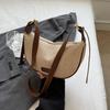 Bolso Texturizado de Alta Gama para Mujer con Gran Capacidad, Nuevo Bolso Cruzado de Verano 2026 con Diseño Casual de Nicho, Bolso Tipo Dumpling para Viajes