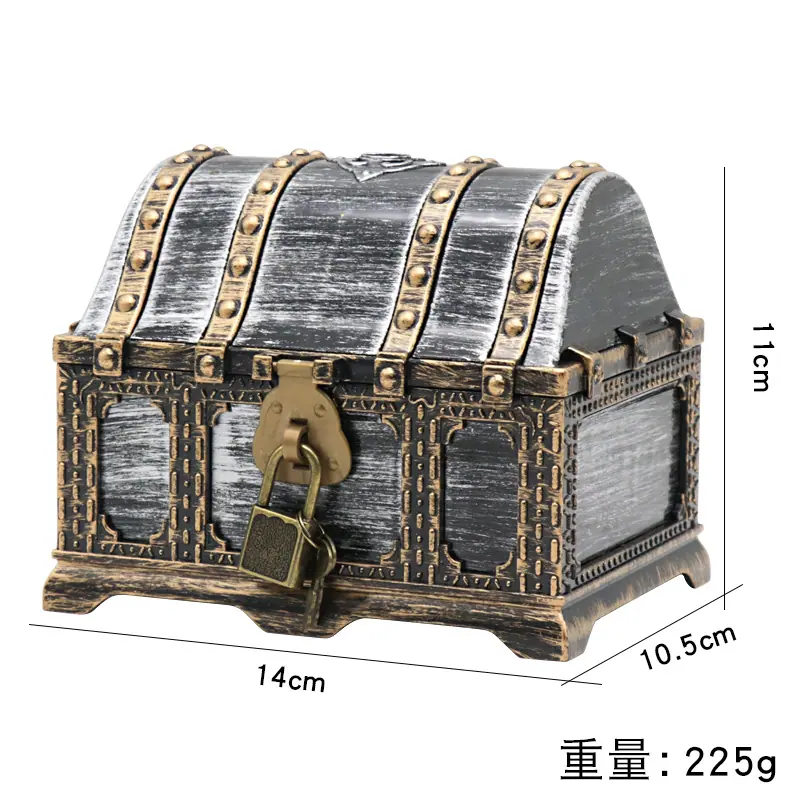 中号仿古宝箱B款