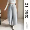 Pantalones de chándal grises con estampado floral y pernera curva para mujer, diseñados para cubrir las caderas y crear un efecto adelgazante, nuevo estilo 2026, adecuados para primavera, otoño y verano, longitud cropped, pantalones balloon deportivos para mujer