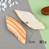 Modelo de sushi tamanho pequeno sushi sashimi camarão yizi sushi culinária japonesa acessórios para brincar de comida bola de arroz arroz