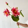 Ramos Artificiales de Nenúfares para Decoración de Restaurantes, Piscinas y Peceras, Flores Falsas para Decoración del Hogar, Venta al por Mayor de Proveedores de Flores de Alta Calidad