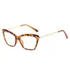 Nuevas gafas lisas TR90 ins marco grande marco de diamante cara redonda mujeres adelgazantes lisas anti-luz azul gafas con marco para miopía