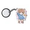 Atacado Pingente Periférico Criativo Estrela Iridescente Laser Desenho Animado Anime Epoxy Acrílico Personalizado Chaveiro Criativo
