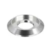 Arandelas de Aleación de Aluminio Plateado con Cabeza Semicircular, Arandelas Ranuradas Multiespecificación, Arandelas Decorativas de Aleación de Aluminio M2-M8, Al por Mayor en Stock