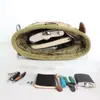 Bolsa de acessório estilo militar de fábrica direta transfronteiriça, bolsa de ferramentas portátil para exterior, bolsa de primeiros socorros, bolsa de emergência, bolsa de cintura tática camuflada