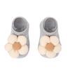 Calcetines de Bebé Transfronterizos Calcetines Cortos de Verano Tipo Barco Bebé Flor Linda Calcetines Antideslizantes para el Suelo Recién Nacidos Calcetines para Piernas sin Cuerda