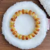 Pulsera de Bodhi con Cuentas de Pastillas Quemadas de Carbón de Dunhuang para Hombres y Mujeres Placa Silenciosa Pulsera de Juego de Cuentas de Bodhi Venta al por Mayor