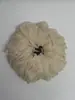 Grampo de Cabelo Plano Plissado Estilo Coreano 2026 Novo Modelo Grampo para Coque Redondo Ferramenta de Penteado para Coque Flor de Botão Grampo de Cabelo
