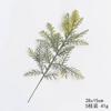 Arreglo floral de barro con forma de cono cilíndrico de brocado, flores de barro hechas a mano con forma de torre, bricolaje, árbol de Navidad, flores de barro