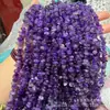 Ágata Cristalina Piedra Natural Irregular Perforada Grava Árbol del Dinero DIY Accesorios para Joyería Hecha a Mano Productos Semiacabados